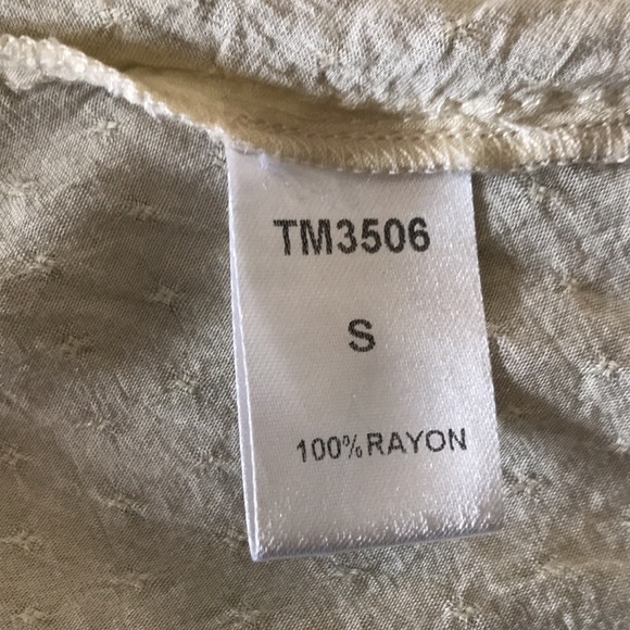 THML embroidered boho tank top - Picture 8 of 9